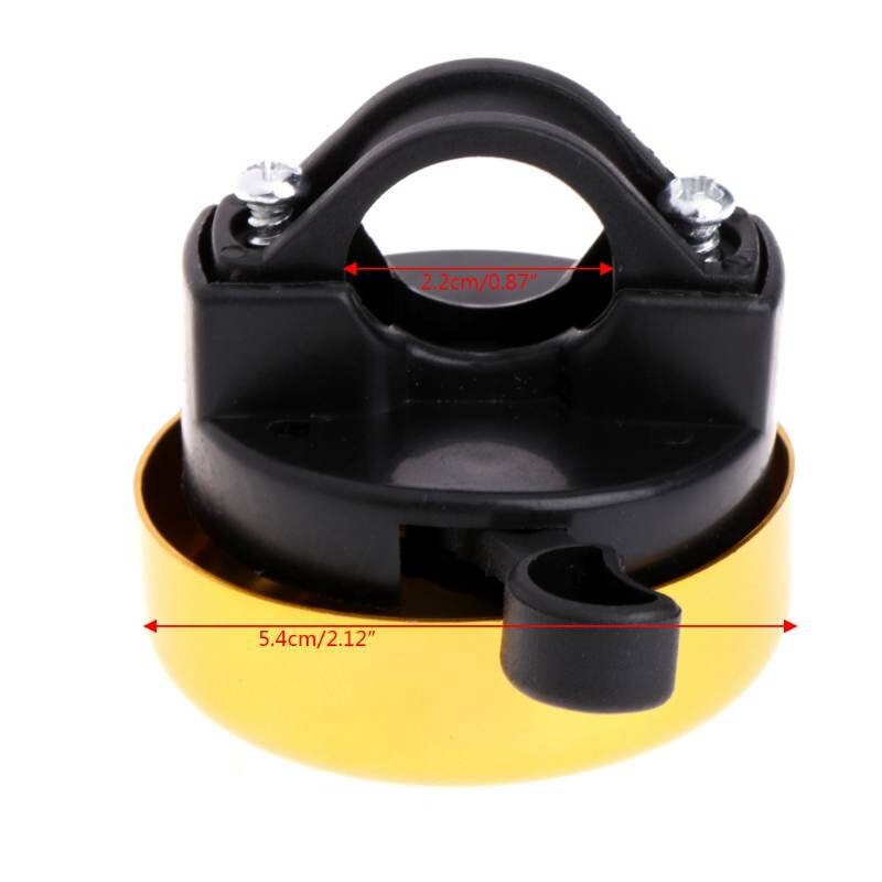 Fietsbel - 'ik hou van mijn fiets' fietshoorn - luide aluminium fietsbel mini fietsaccessoires voor volwassenen mannen vrouwen kinderen meisjes jongens bi