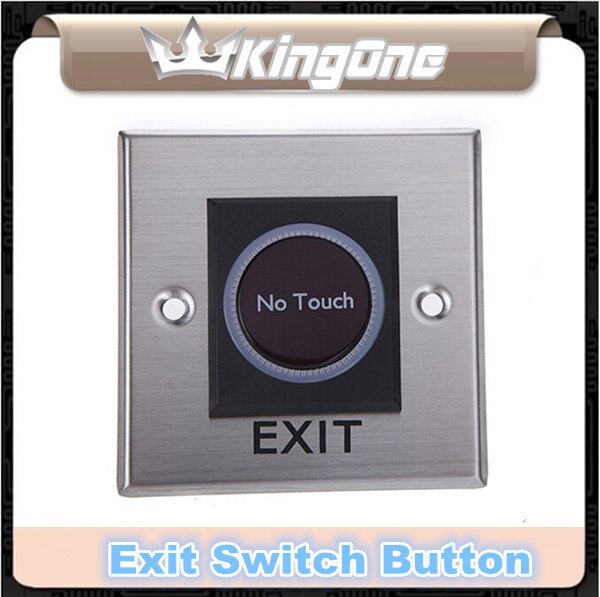 Contactless No Touch Door Release Exit Infrared Sensor Switch LED Indication
