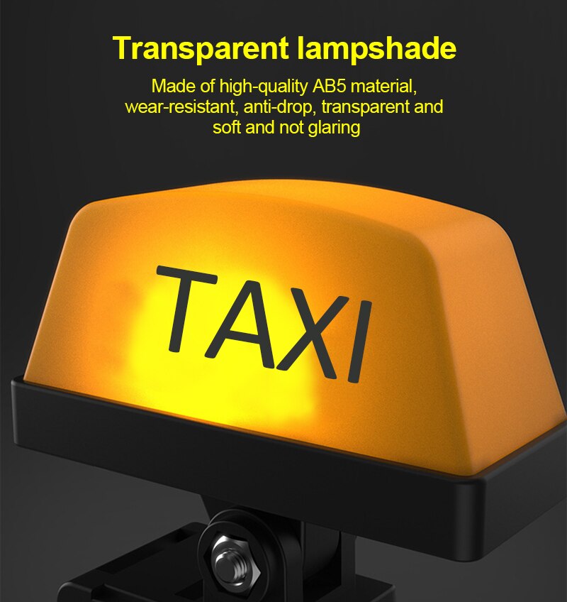 2 Soorten Motorfiets Gemodificeerde Helm Decoratieve Licht Elektrische Auto Taxi Usb Opladen Staart Doos Waarschuwing Led Licht