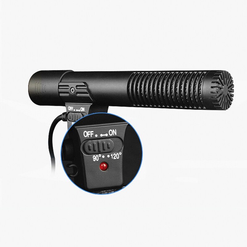3.5mm SLR Camera DV Stereo Microphone Photography Interview News Recording Microphone