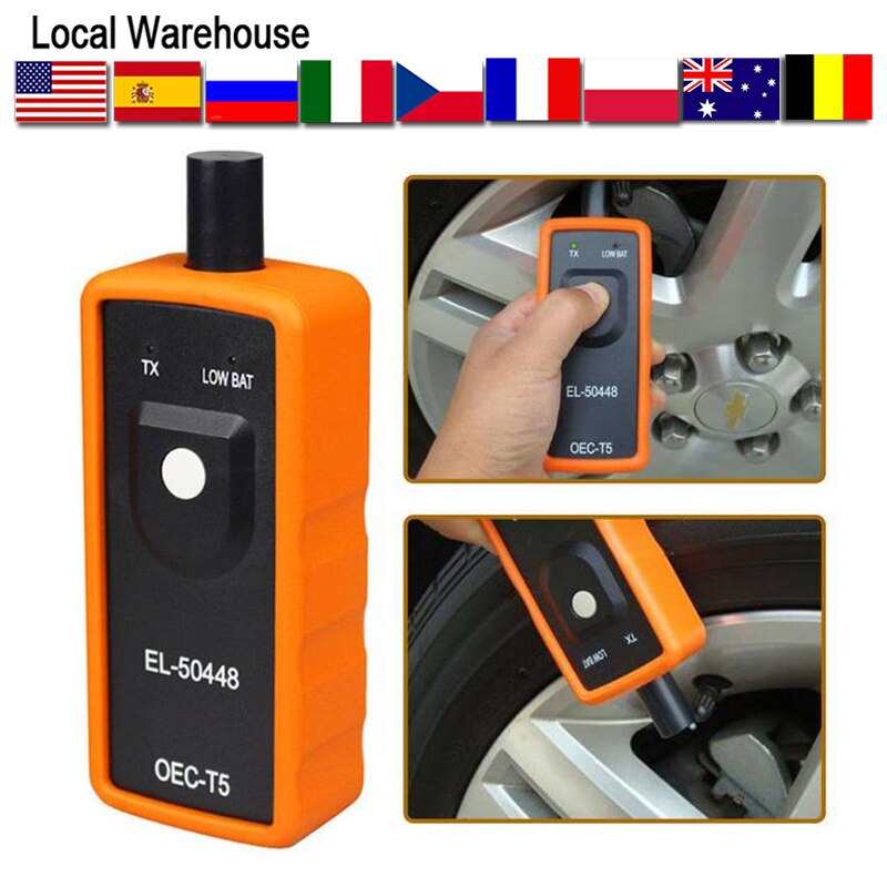 Tpms Training Activeren OEC-T5 EL-50448 Voor Gm Programmering Bandenspanningscontrole Bandenspanning Alarm Monitor Systemen