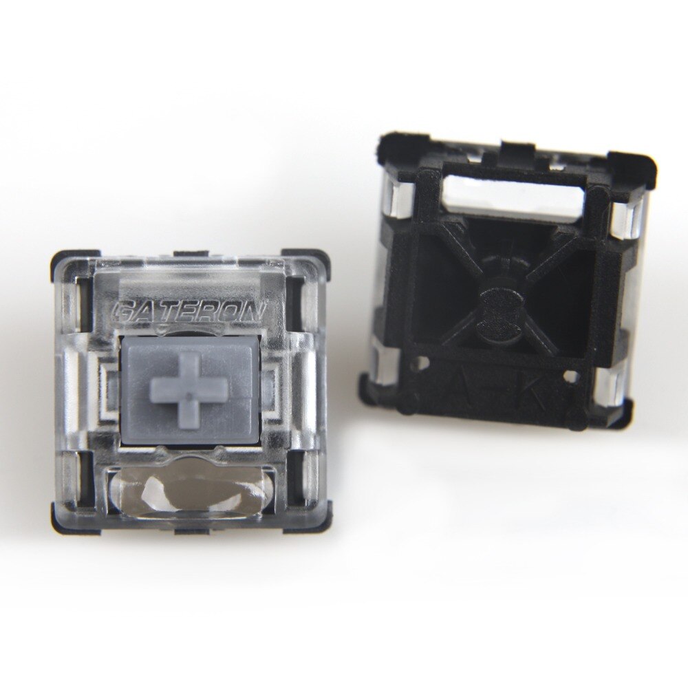 Authentic SK61 SK64 Gateron Optical Switch For Gateron Optical Switches Keyboard Yellow Brown Red Gray Blue Black: Optical Silver / 20 pcs