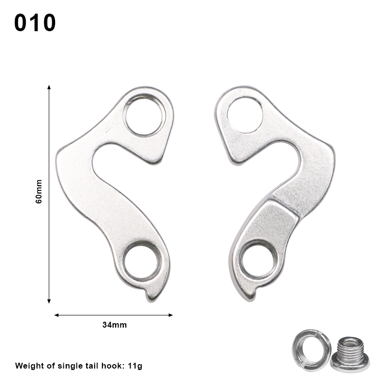 Fahrrad Schaltwerk Schwanz Haken Verlängerung Aufhänger Adapter Fahrrad Hinten Getriebe Mech Schaltauge ausfallen Konverter Adapter: Lila