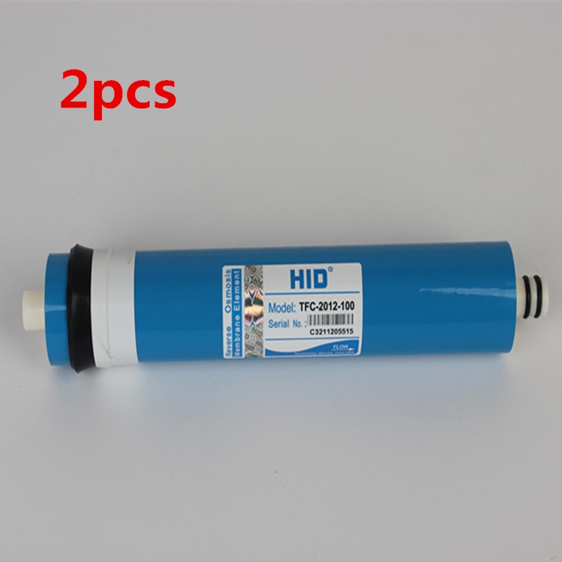 2 stks Omgekeerde osmose filter omgekeerde osmose membraan HID TFC -100 GPD ro-membraan filter element ro systeem filter membraan