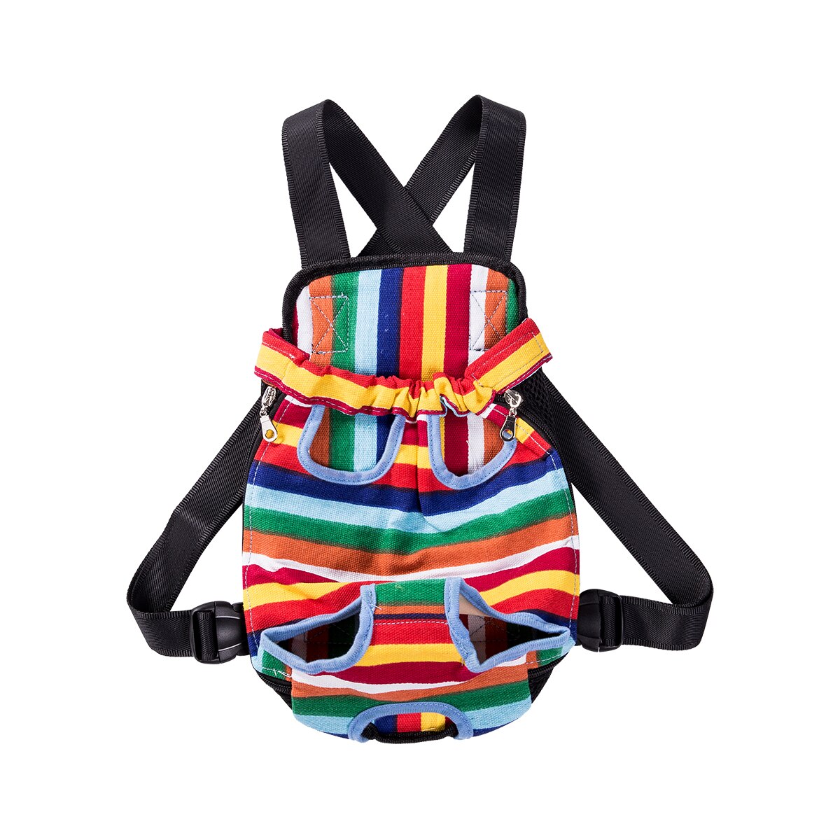 Pet cão portador mochila malha camuflagem produtos de viagem ao ar livre respirável ombro lidar com sacos para pequenos gatos do cão chihuahua: Multicolor / S