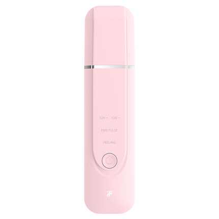 InFace Ultrasonic Ion Cleansing Blackhead Massage Skin Scrubber Peeling Shovel Facial Pore Cleaner Machine Xiaomi Supply Chain: Pink