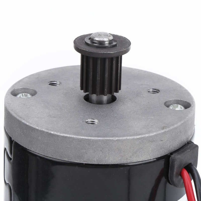 Silnik skutera z paskiem 12V 100W szybki silnik szczotkowy z 384 krążek pas elektryczny silnik elektryczny skuter silnik szczotkowy