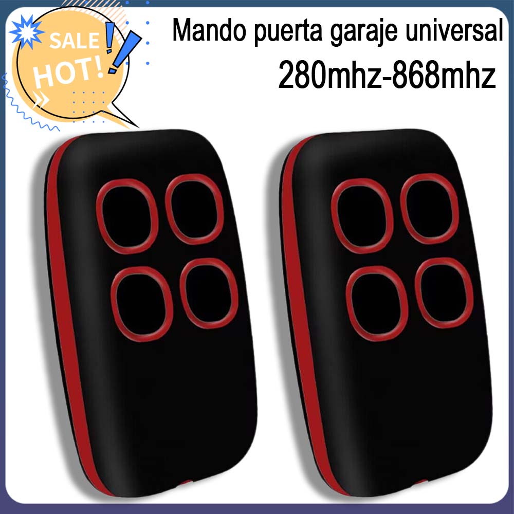Garagentor-Fernbedienung Multi-Frequenz 433MHz 287MHz-868MHz Klon-Duplikator Zugang Türöffner Handsender: Brown