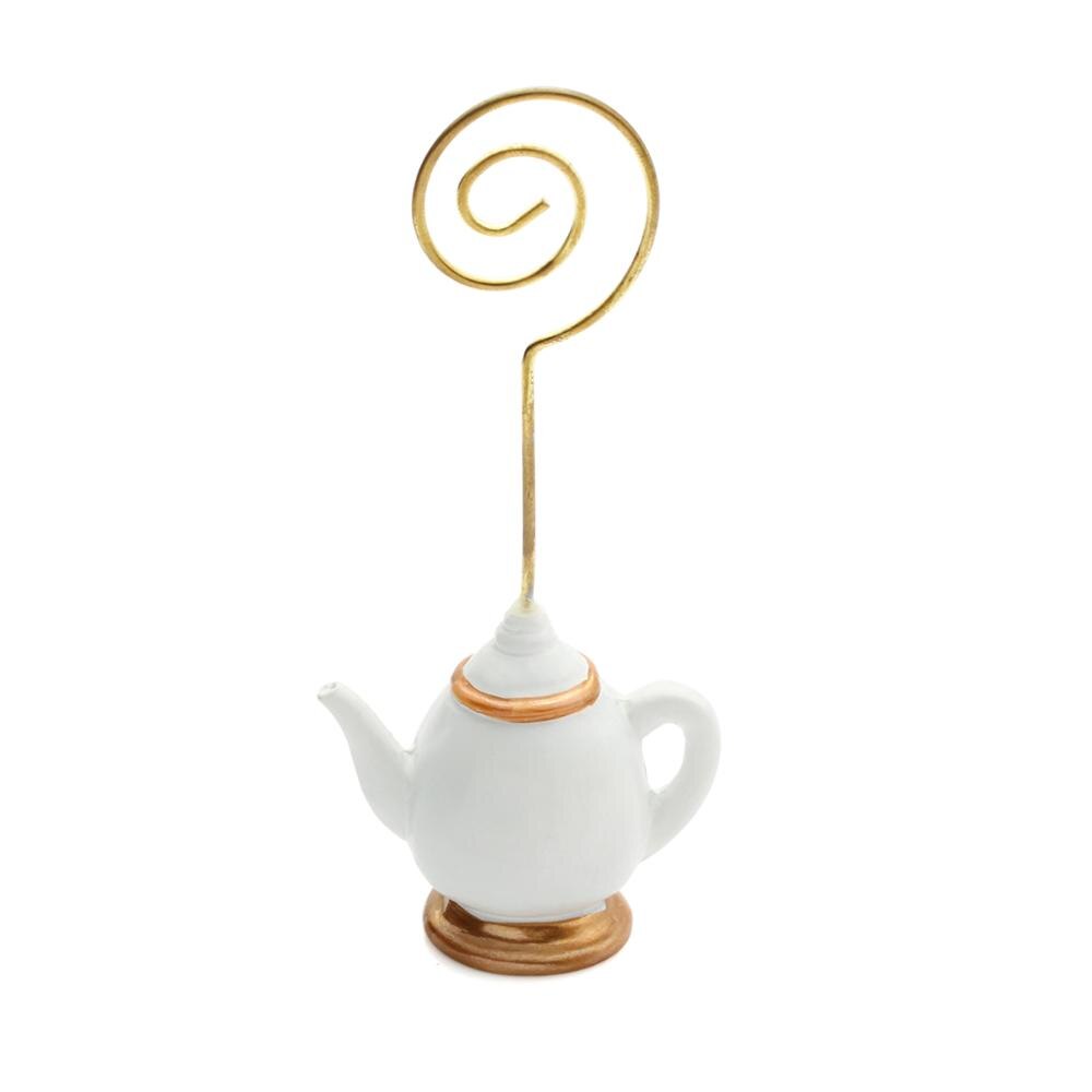 12 Unique Wedding Place Card Holders Table Decor Rustic Placecard Holders Woodland Garden Nautical Baby Tea Party Name Holders: Teapot