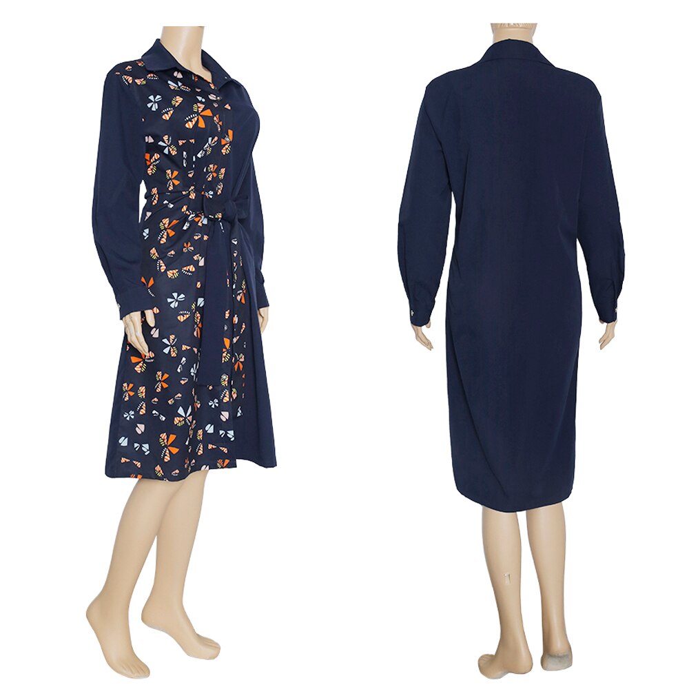 MD African Dresses For Women Africa Print Dashiki Shirt Dress Ankara Midi Dresses Cardigan Blouse Top Outfit