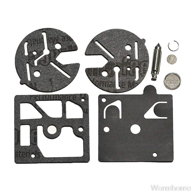 Carburetor Rebuild Kit Carb Repair Set Gasket Diaphragm Walbro K10-HDC Fit for Stihl 015 Homelite XL Super 2/2000 Walbro S15 20