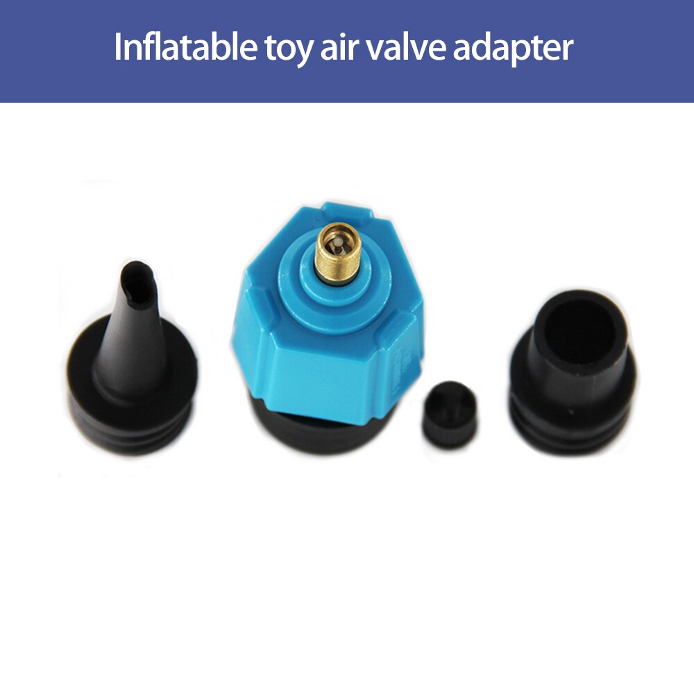 Air Pump Converter Inflator Valve Adapter Inflatable Boat Pump Adapter Inflatable Bed Inflation Valve Inflation Valve Adapter