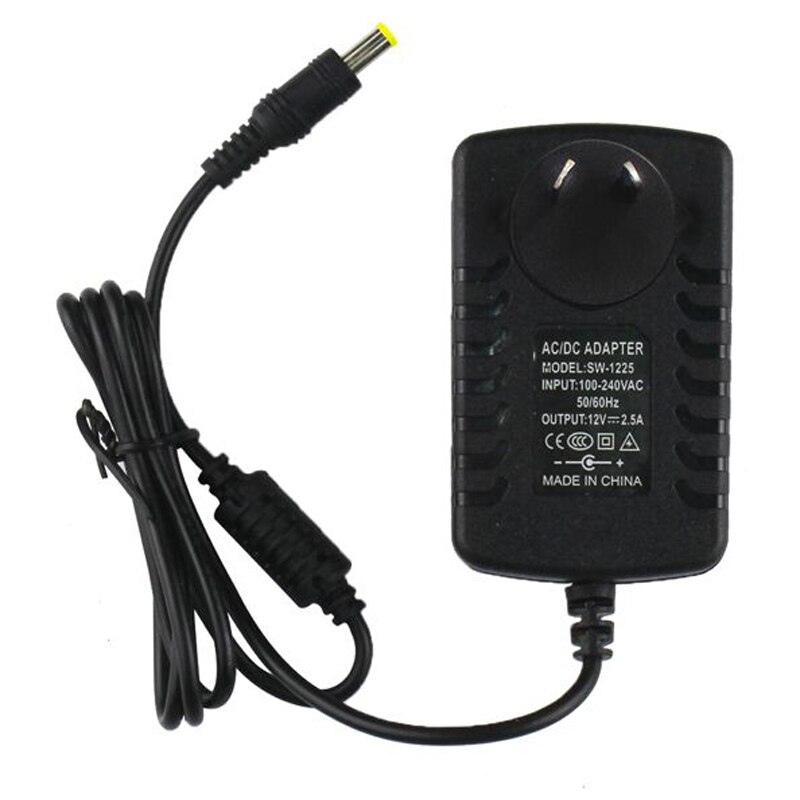 12V-12.5V 2.5A 5.5*3.0mm with pin AC/DC Adapter for Sony SRS X5 Portable NFC Bluetooth Wireless Speaker Replacement Power Cord