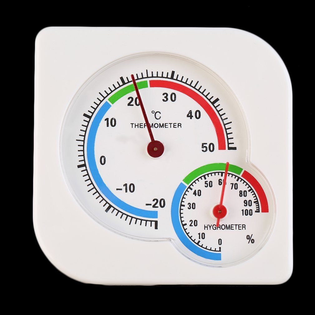 Útil Do Berçário Do Bebê Quarto Casa Mini Termômetro Úmido Higrômetro Medidor de Temperatura