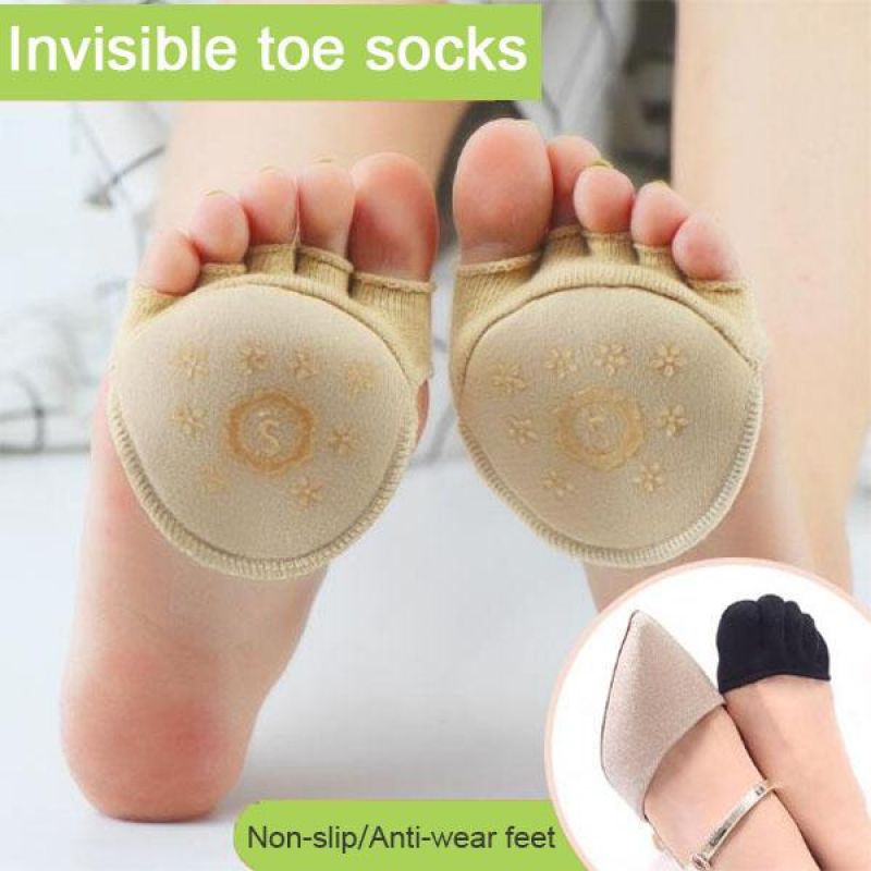Comfortable Non-slip Corrective Toe Socks Five-finger Socks Women Socks Invisible Female Summer Cotton