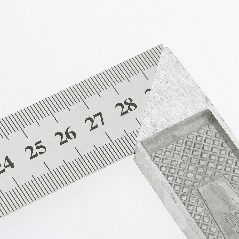 300 mm Woodworking Square Ruler Stainless Steel Right Angle RulerCarpentry Square Measuring Tools Gauge