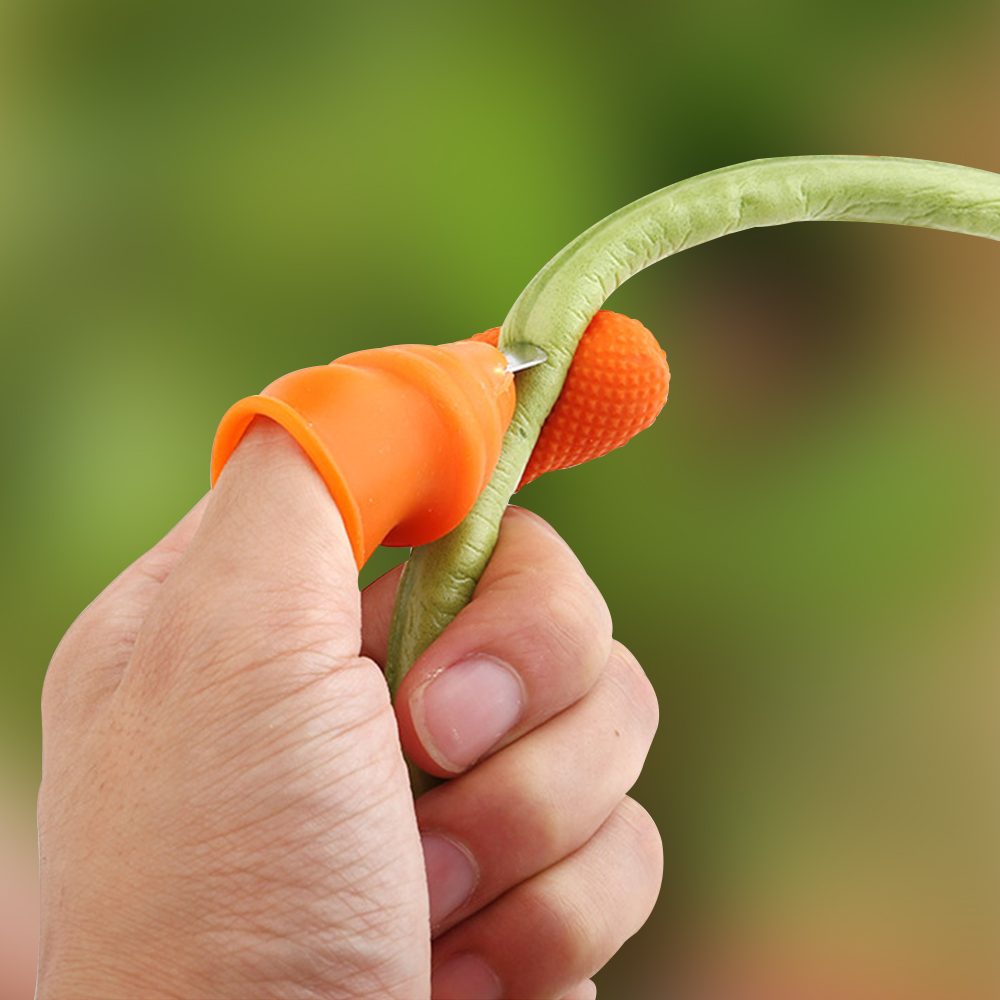 Thumb Cutter Separator Finger Tools Picking Device For Garden Harvesting Plant Fruit Vegetable Thumb Cutter Kitchen Gadget 3