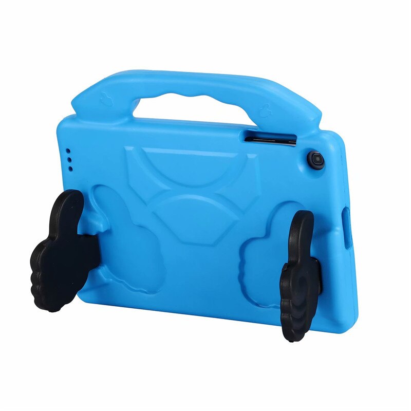 Morbida Antiurto Caso Bambini Del Silicone di Protezione Della Copertura per Samsung Tab UN 10.1 pollici 2019 SM-T515 T510 T515 Bambini Eva Tablet shell: 02 Blue