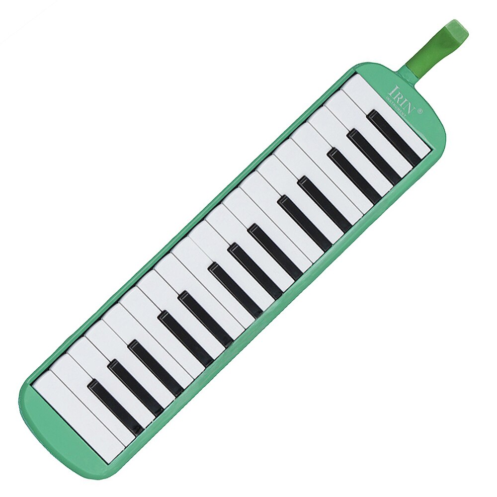 Armónica Melodica de 32 teclas, instrumento de enseñanza portátil de órgano bucal con caja dura, 3 colores opcionales