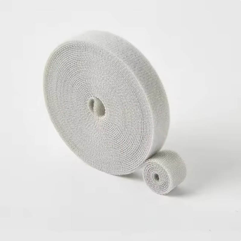 1 rulle 3/5m genanvendelige kabelstropper kabelbindere velcro nylon fastgørelsestape ledningsorganisator til ledninger kabelhåndtering: 3 x 100mm / Orange
