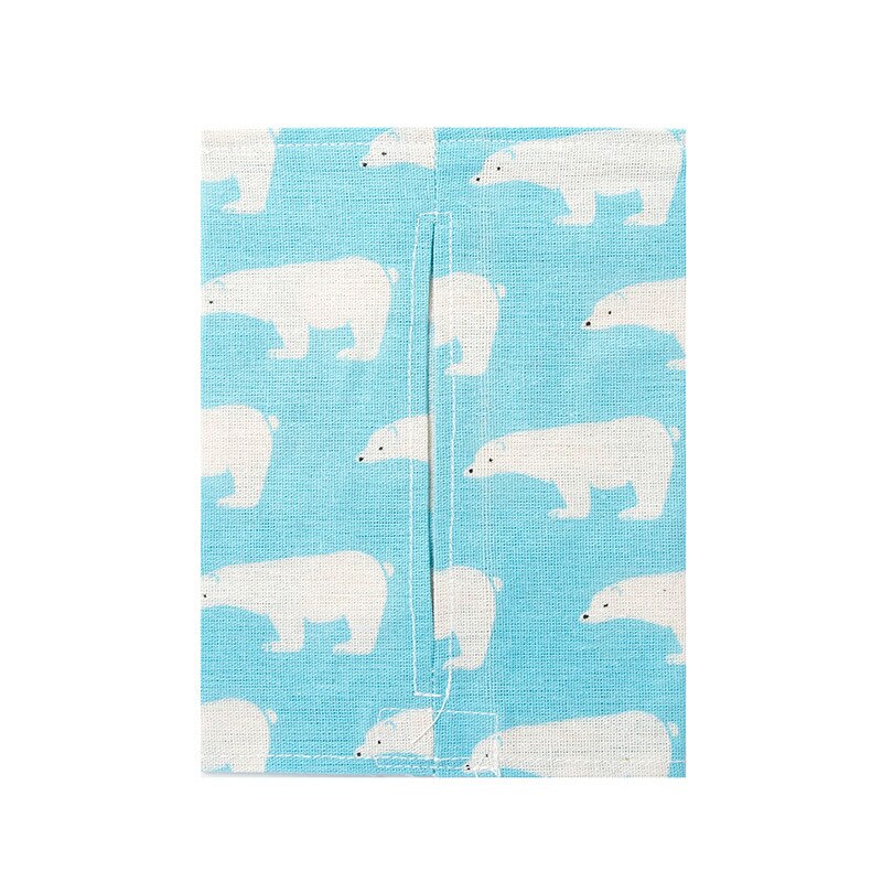 1pcs Cloth Tissue Box Storage Box Towel Tissue Pumping Paper Bags for Toliet Home Decorations Baby Wipes Box: 3