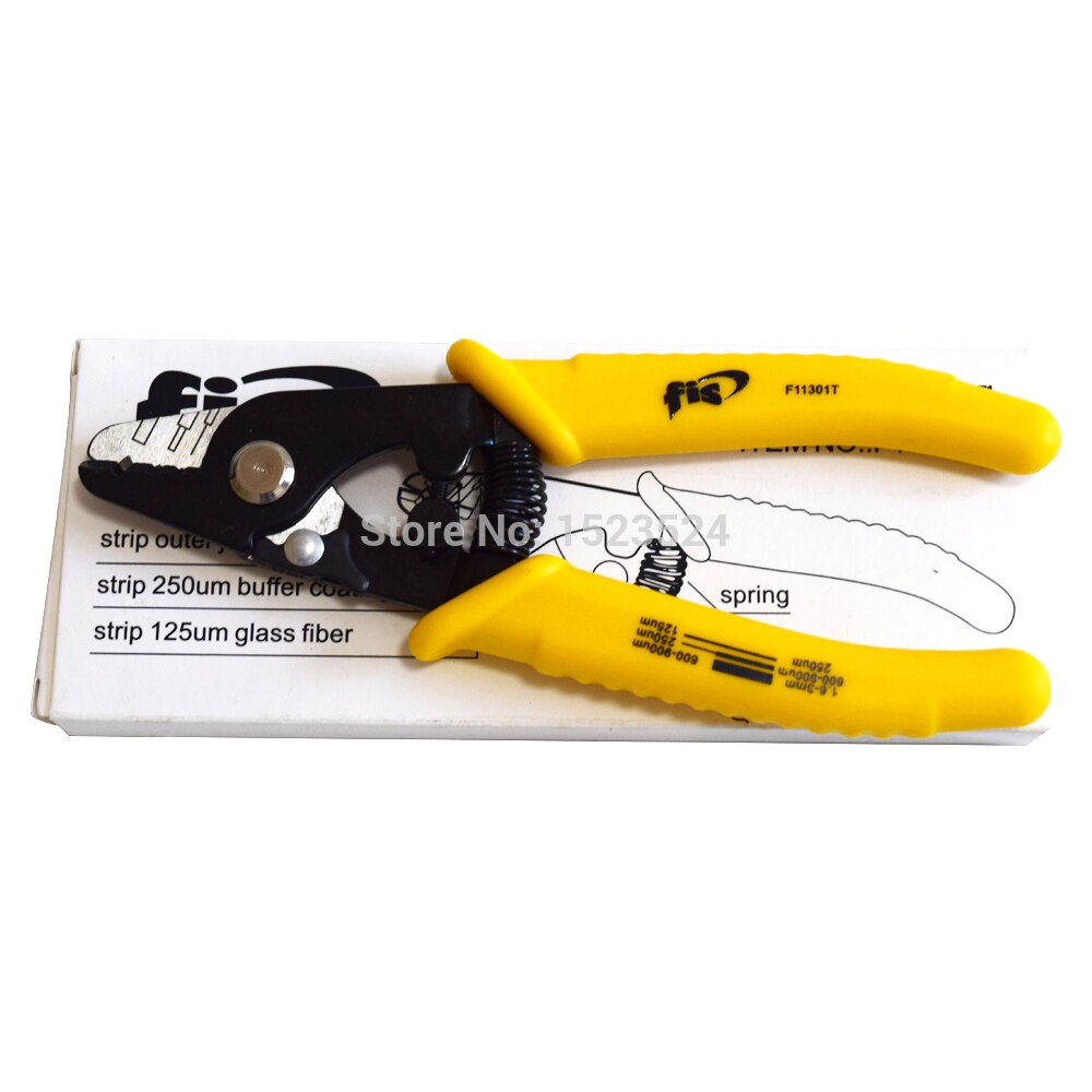 Hoge Precisie F11301T FIS Tri-Hole Fiber Optic Stripper 3 Gat Jas Fiber Optic Strippers