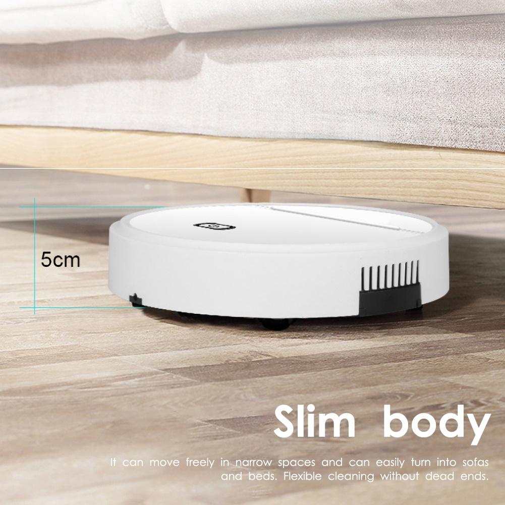 3 in 1 1800Pa Household Automatic Rechargeable Smart Vacuum Sweeper Cleaner