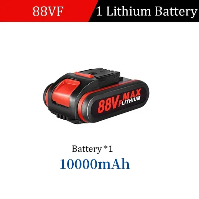 18V/21V 10000mAh wiederaufladbarer Li-Ion-Akku für elektrischen Sägenschlüssel Akku-Säbelsäge für 36VF 48VF 88VF Worx-Akku: green