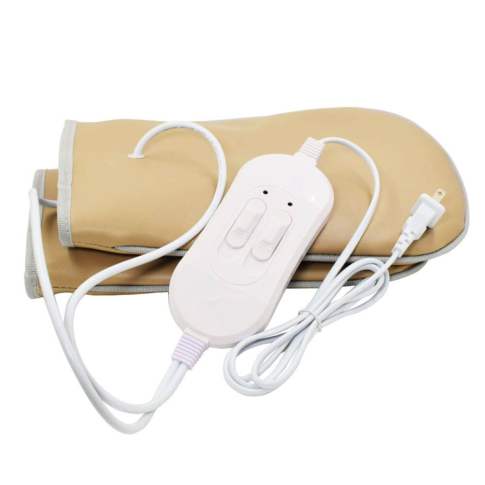 Dispositivo de masaje de mano infrarrojo lejano po guantes de spa de masaje de vibración calentados por infrarrojos US EU UK plug