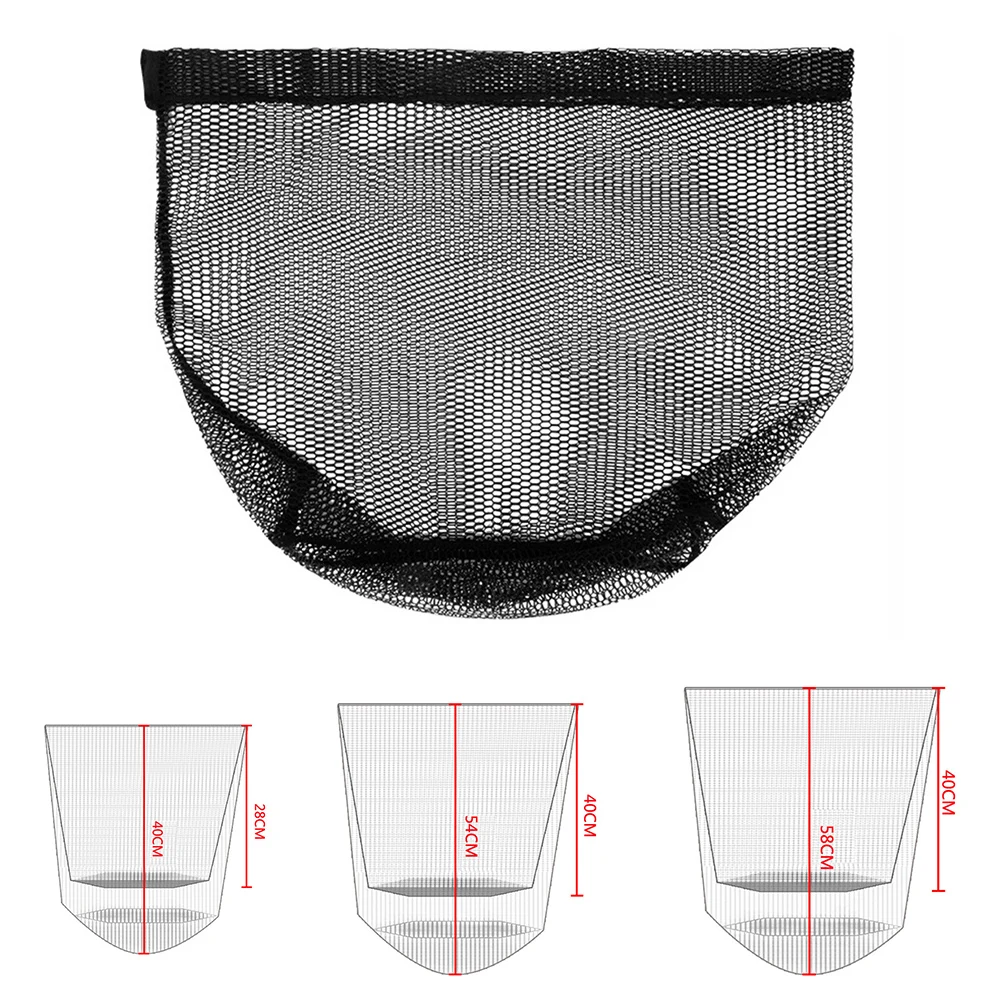 40-50cm Fishing Net Fish Landing Net Foldable Fishing Replacement Net For Freshwater Saltwater Fishing Net Replacement Netting