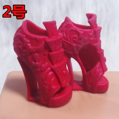 Boots shoes For Monster High Doll's Shoes Doll Boots Accessories girls toys: 2