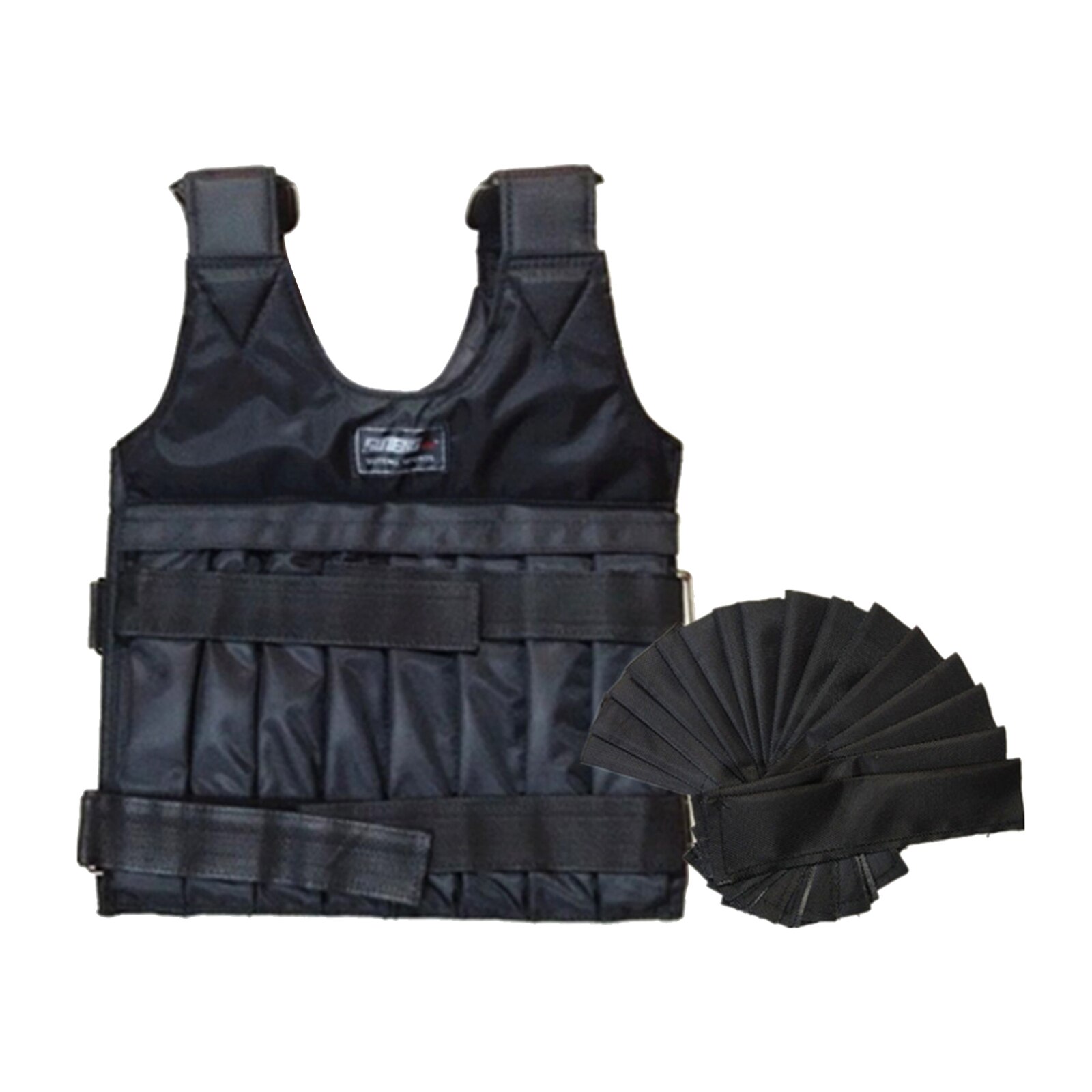 Adjustable Weighted Vest Workout Equipment, 44lbs Body Weight Vest for Men,