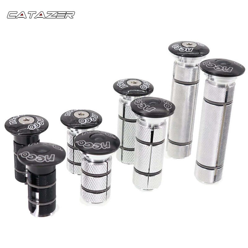 Bike Headset Stem Top Cap Compression plug Nut Compressor Expansion Fork Steerer Carbon Fiber Cover Long Large Size
