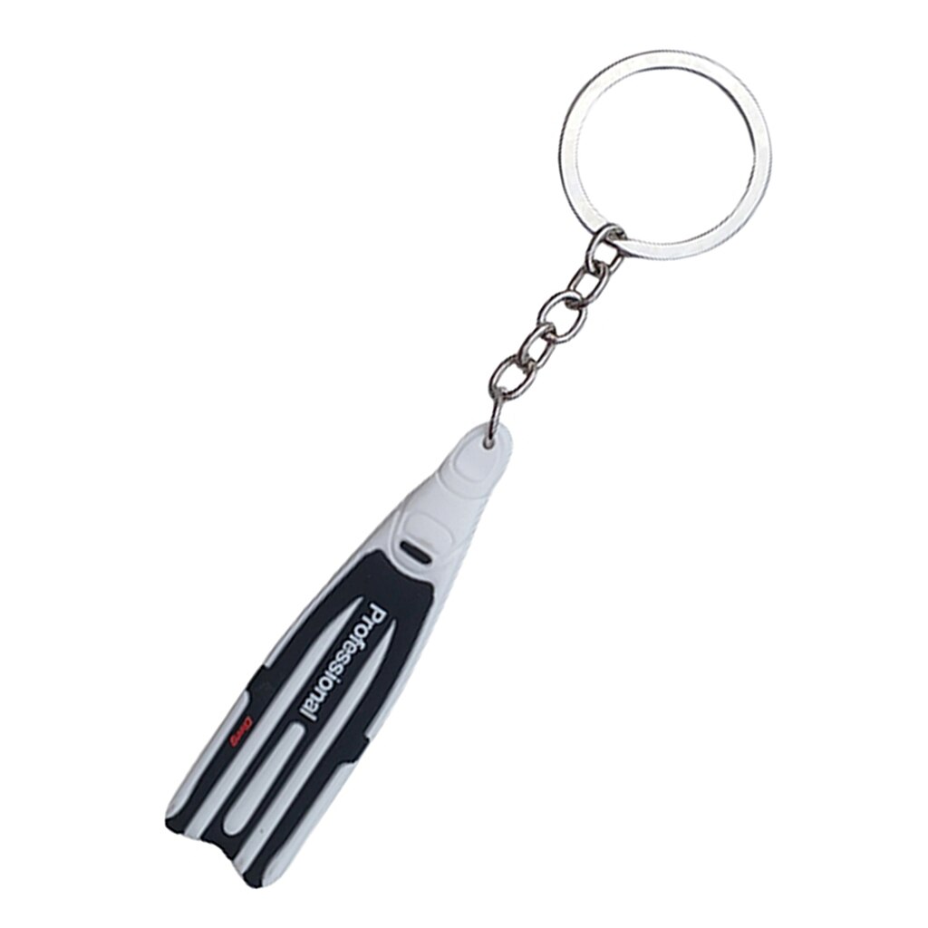 Scuba Diving Fins Flippers Key Chain Holder Keyring Keychain Key Chain Flipper Keychain Keyring for Swimming Diving