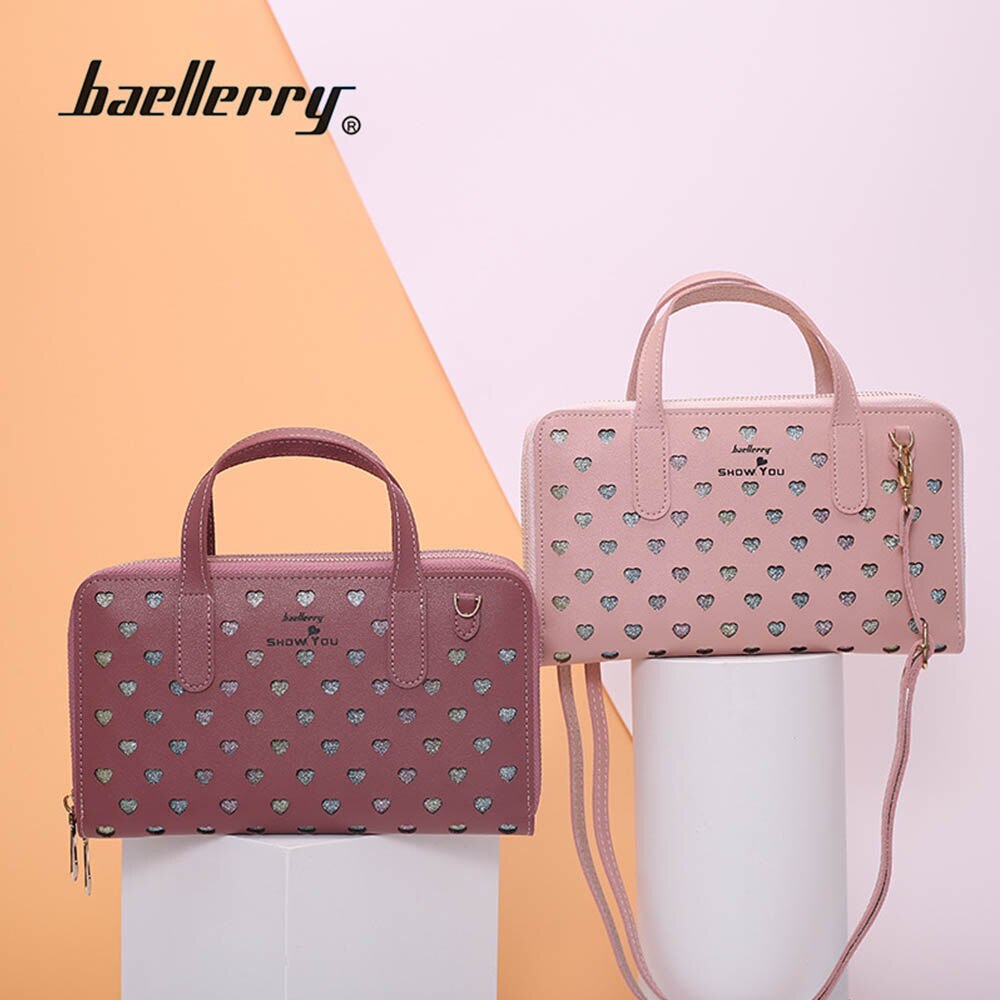 Baellerry kvinnor lång handväska clutch plånböcker special desigh vacker kvinnlig plånbok korthållare stor kapacitet