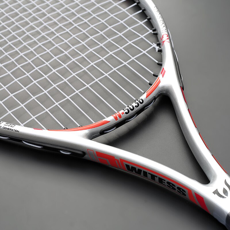 Komposit kolfiber tennisracketar för vuxna män kvinnor träningsracket med väska padel raqueta tenis raketi