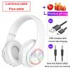 Wireless Bluetooth Headphones with Noise Cancelling Over Ear Stereo Earphones Noise Reduction Gaming Headset/Mic For Mobile PC: WH