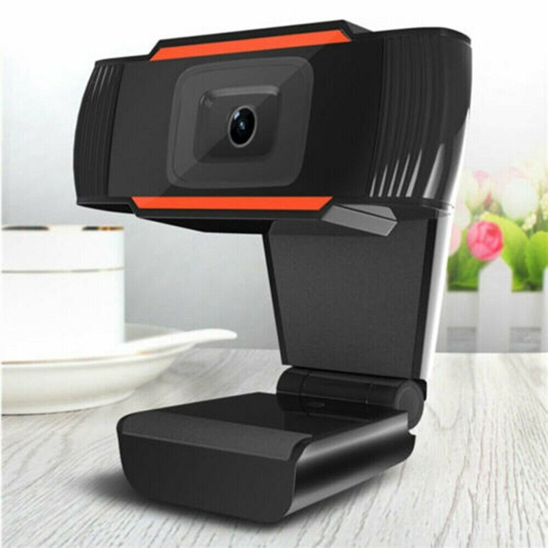 Rotatable USB2.0 720P HD Webcam PC Laptop Camera Video Recording