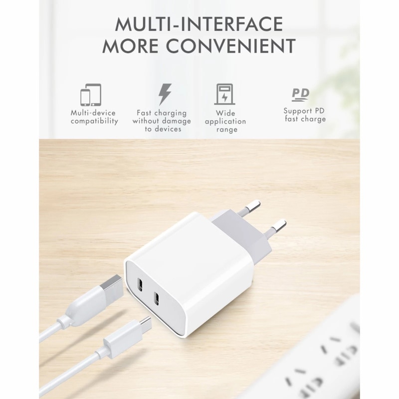 PD 20W USB Ladegerät Kabel Typ C zu IOS Schnelle Lade für iPhone 13 12 11Pro Max 6 7 8 iPad Ladegerät Daten USB C Kabel