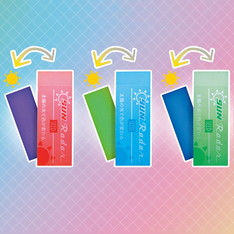 Cute Transparent Eraser Children's Special Cartoon Colorful No Marks No Chips Eraser Kawaii Stationery