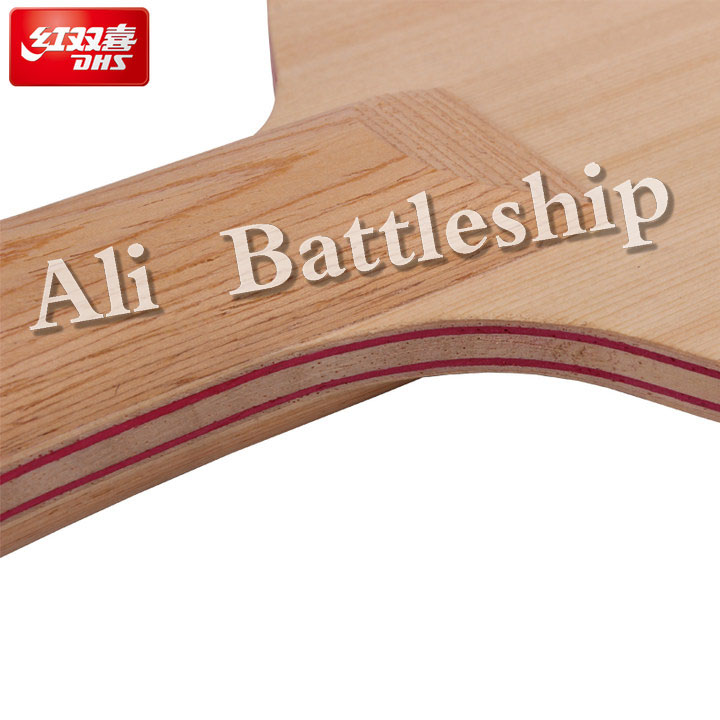 DHS nueva di-ht (superficie HINOKI, madera de 7 capas) raqueta de pala de tenis de mesa Cypress Ping Pong Bat Paddle