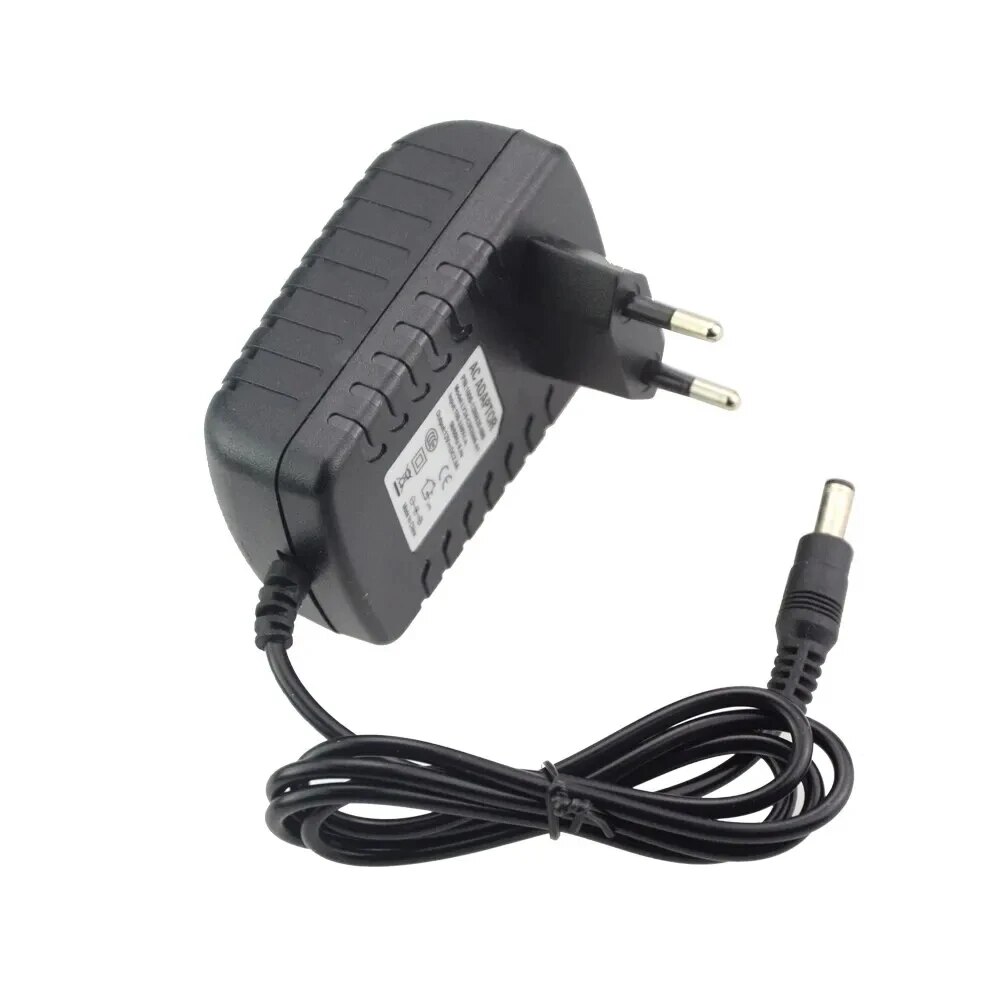 Transformateur d'alimentation 12 volts, convertisseur AC 100-240V à DC 12V, adaptateur d'alimentation EU US, chargeur de Source DC12V 1A 2A 3A, pilote LED