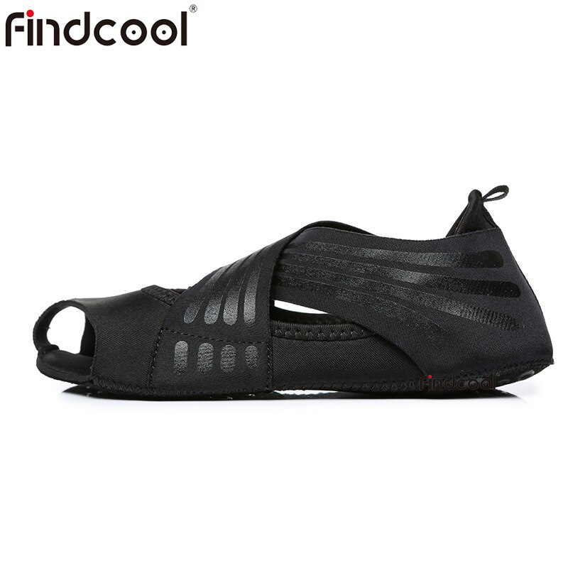 Findcool Professionele Gym Yoga Schoenen Vrouwen Platte Zachte Anti-Slip Zool Ballet Antislip Fitness Dansschoenen Pilates yoga Sokken