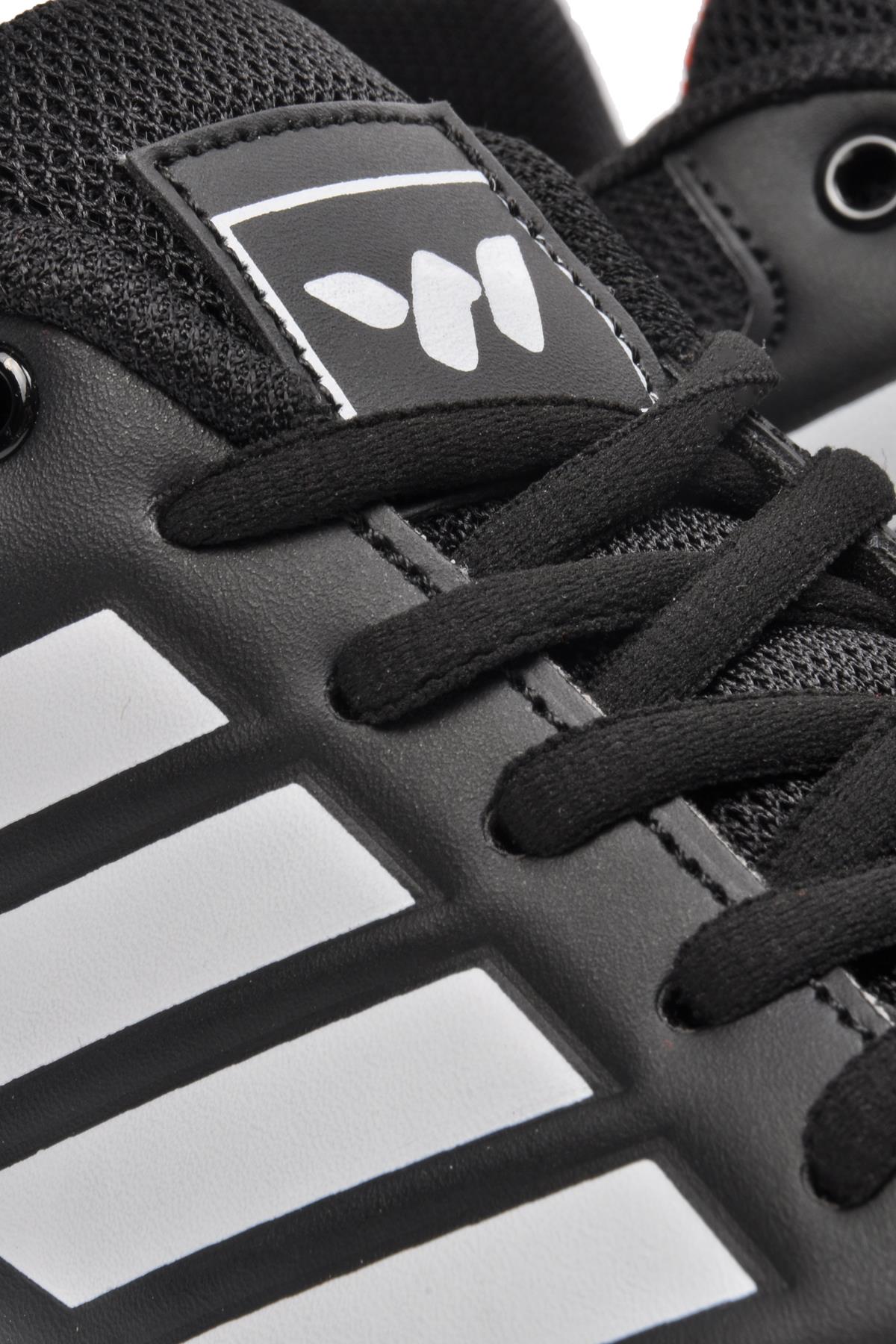 Loopbrug Nelson 2 Zwart-Wit Heren Sport Schoenen