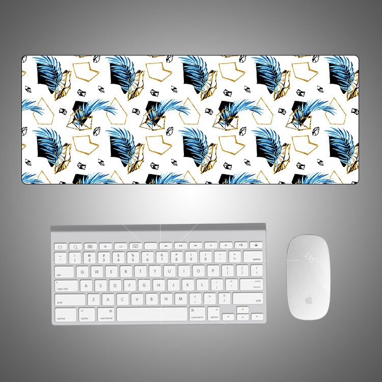 Karikatur Flamingo Nette Maus Pad Kreative eins Flut Große Spiel Computer Tastatur Büro Tisch matt Kawaii Schreibtisch für jugendlich: 9-800X300X2mm