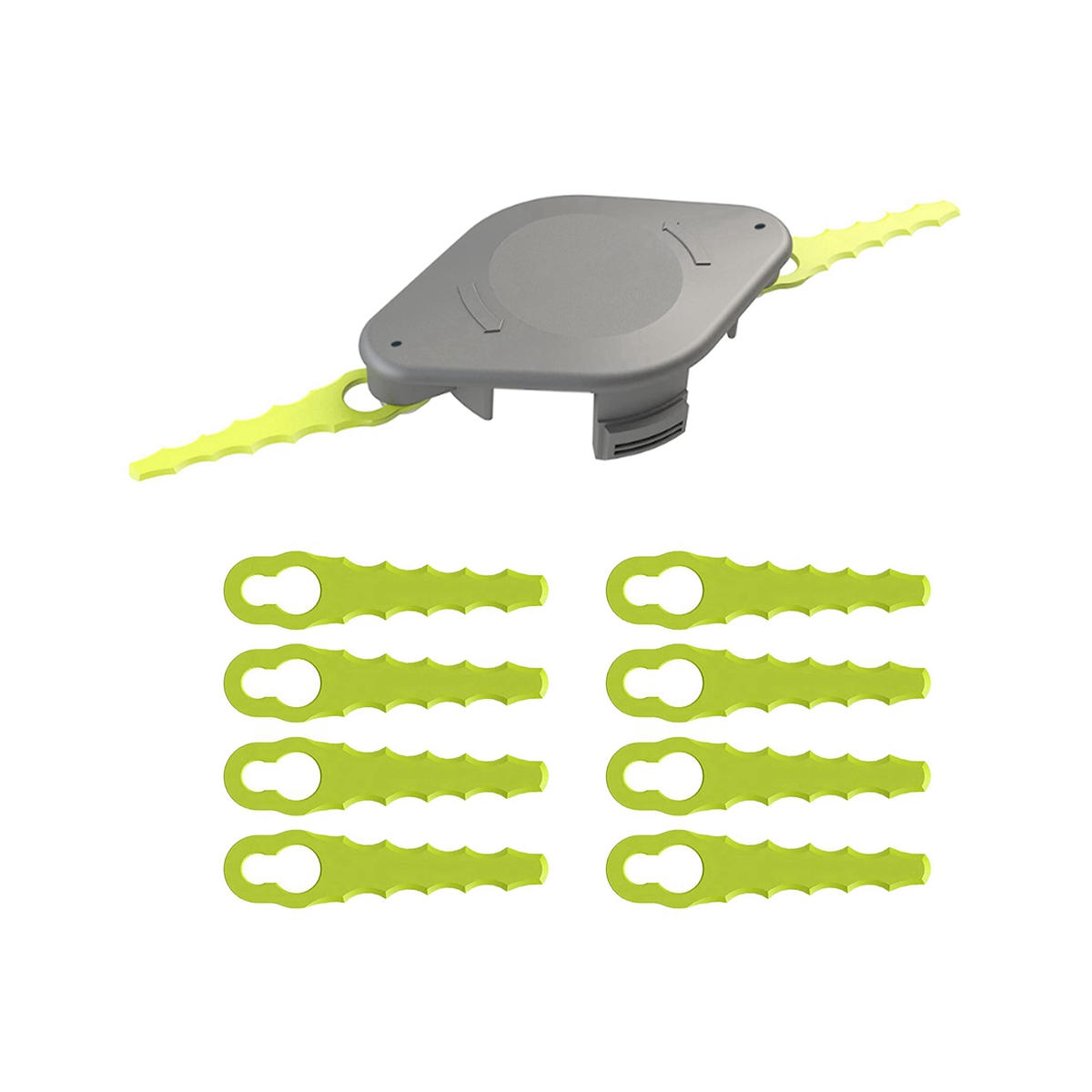 For Ryobi Trimming Head with Plastic Blade RAC155 Plastic Spare Blade Lawn Mower Grass Trimmer Head Cutter Parts