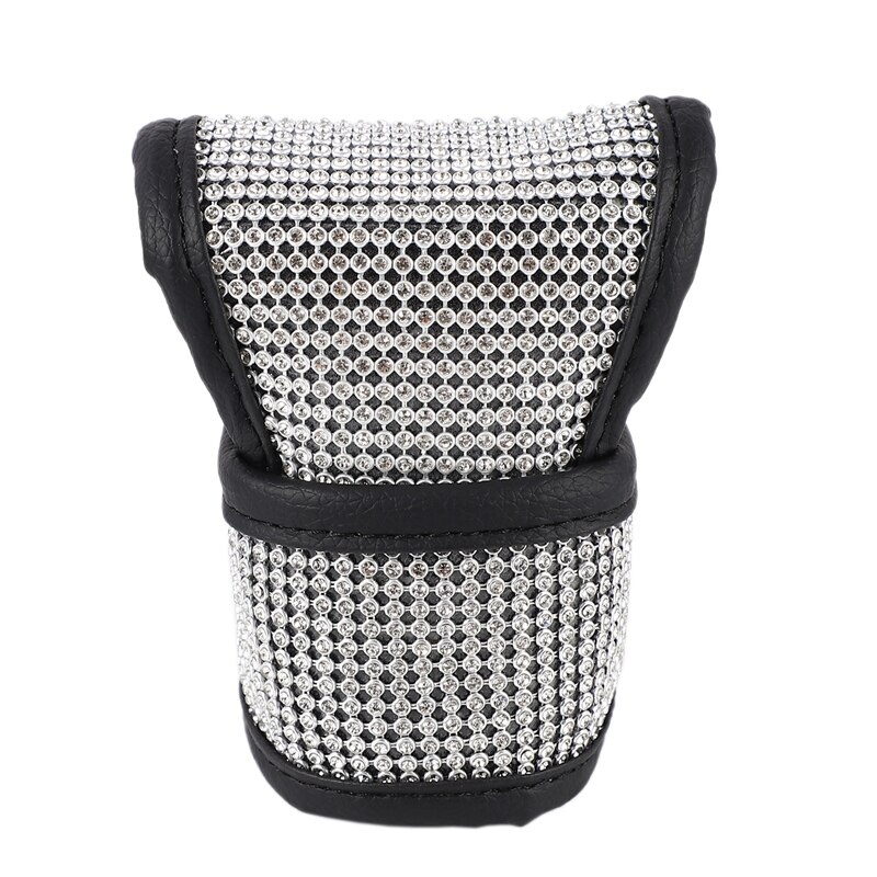 Cubierta de la cubierta de la palanca de cambios del coche cubierta de diamantes de cristal accesorios interiores Universal coche SUV camión coche estilismo