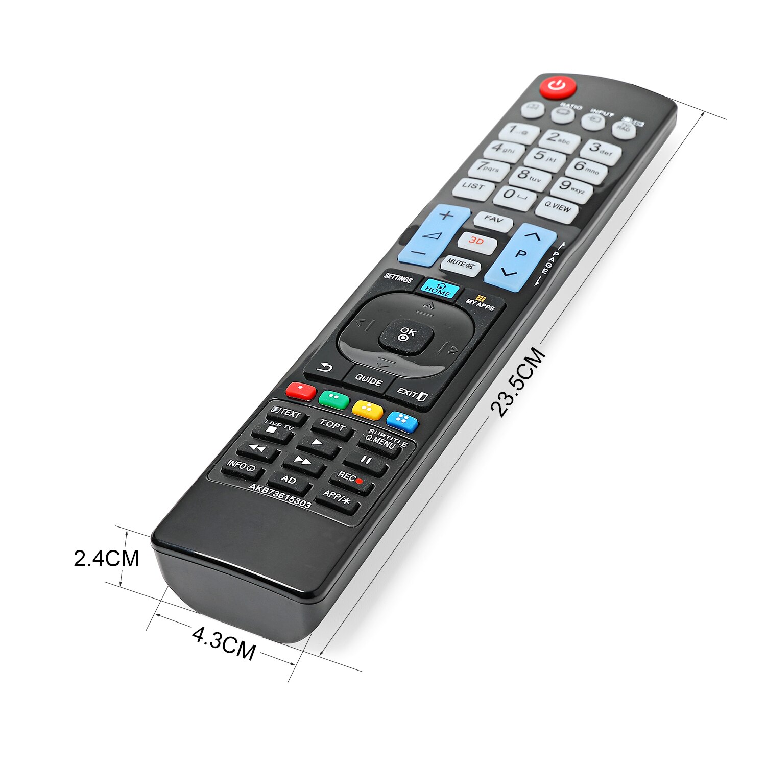 TV Remote Control Replace for LG AKB73756502 AKB73756504 AKB73756510 AKB73615303 32LM620T Universal LCD HDTV Remote Controller
