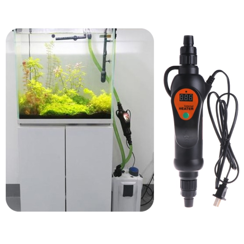 Fisch Panzer Wasser Heizung Temperatur Kontrolle Aquarium Externe Empfindliche Anzeige