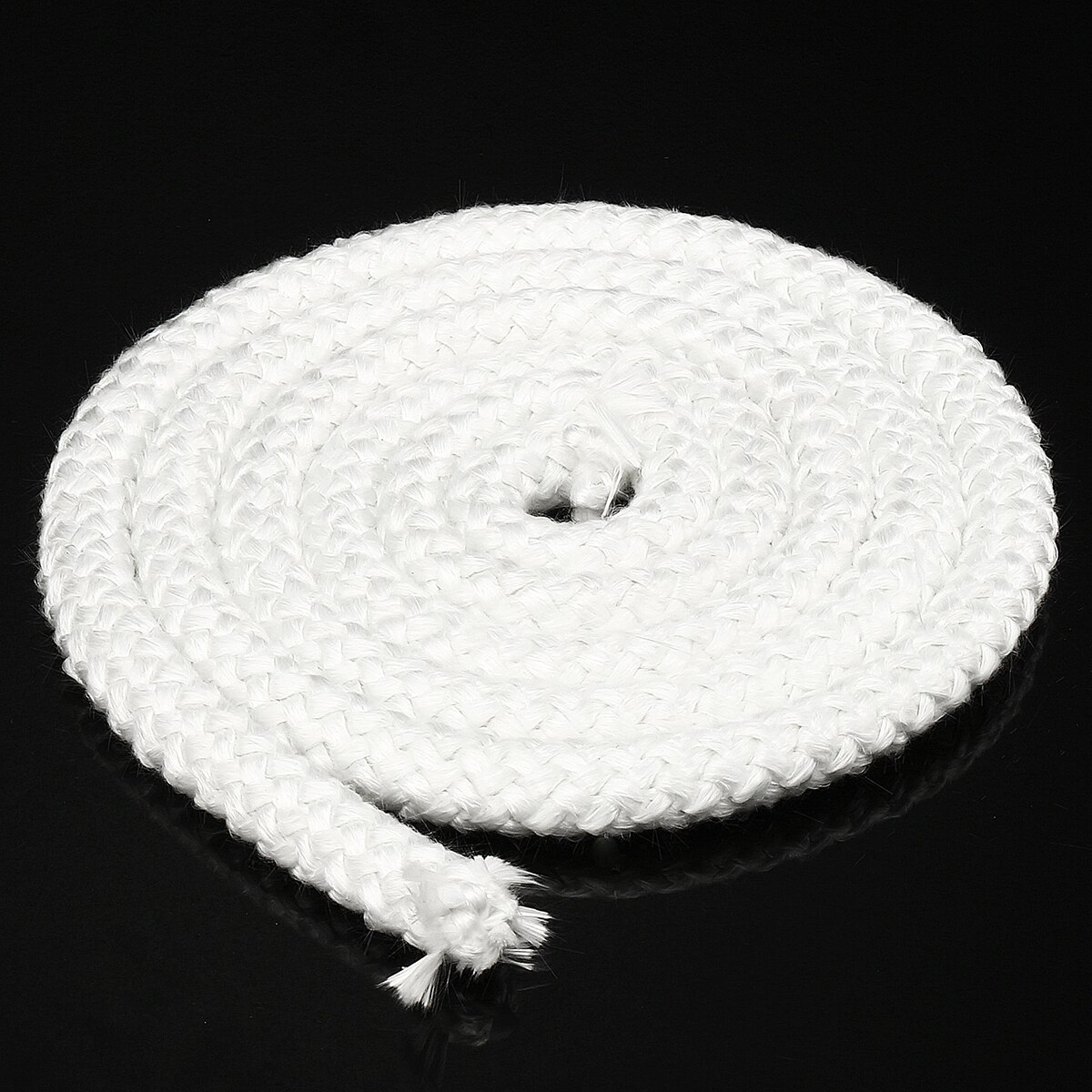 Brændeovn varmeapparat dørforsegling pakning reb højdensitetsfibertov til indenlandske kommercielle varmeapparater ovne hvid 2m 9.5mm
